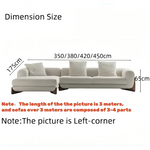 AAH Home - Sectional Sofa - Off-White - Solid Wood