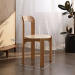 AAH Home - Dining Chair - Natural - Velvet