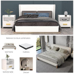 AAH Home Bedroom Furniture Bed Frame with Mattress Bedside table Dresser AAH HOME