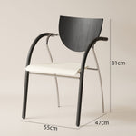 AAH Home - Dining Chair - Cream - Velvet