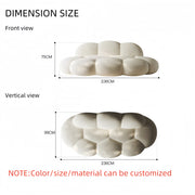 AAH Home Light Luxury Fabric Sofa set for Livingroom