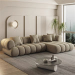 AAH Home - Sectional Sofa - Off-White - Solid Wood