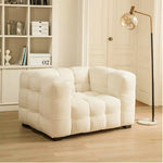 AAH Home Fleece Fabric Overstuffed Multifunction Cloud shaped Sofa Chair set for Livingroom Office AAH HOME