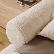 AAH Home - Bed Frame - Beige - Sherpa