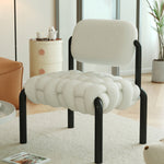 AAH Home - Dining Chair - Cream - Sherpa