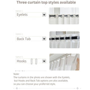 AAH Home - Curtains - Off-White - Metal