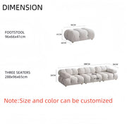 AAH Home Light Luxury Fabric Sofa set for Livingroom