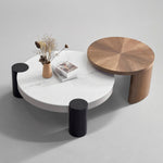 AAH Home - Coffee Table - White - Marble