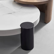 AAH Home - Coffee Table - White - Marble