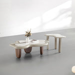 AAH Home - Coffee Table - White - Marble
