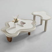 AAH Home - Coffee Table - White - Marble