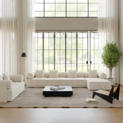 AAH Home - Sofa Set - Off-White - Solid Wood