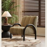 AAH Home - Lounge Chair - Beige - Velvet