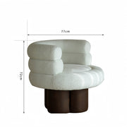 AAH Home - Dining Chair - Cream - Velvet