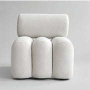 AAH Home - Lounge Chair - Off-White - Velvet