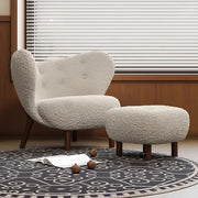AAH Home - Lounge Chair - Beige - Sherpa