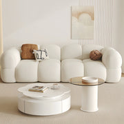 AAH Home - Sofa Set - Off-White - Solid Wood