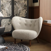 AAH Home - Lounge Chair - Beige - Sherpa