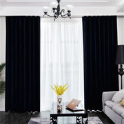 2 Panels 60% Blackout Curtains for Living Room Thermal Insulated Bedroom Darkening Drapes for Basics Room Window