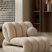AAH Home - Lounge Chair - Beige - Sherpa