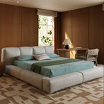 AAH Home - Bed Frame - Beige - Linen