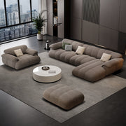 AAH Home - Sofa Set - Beige - Solid Wood