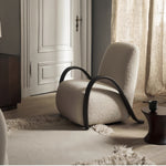 AAH Home - Lounge Chair - Cream - Velvet