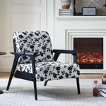 AAH Home - Lounge Chair - White - Velvet