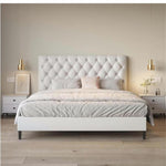 AAH Home Bed Frame Modern King Queen Size for bedroom Without Mattress AAH HOME