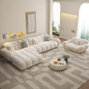 AAH Home - Sofa Set - Beige - Solid Wood
