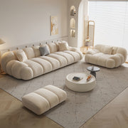 AAH Home - Sofa Set - Beige - Solid Wood