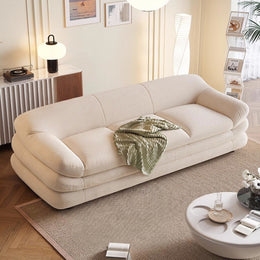 AAH Home Light Luxury Fabric Cloud Shaped Sofa set for Livingroom