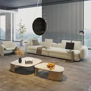 AAH Home Fleece Fabric Overstuffed Multifunction Sofa set for Livingroom Office