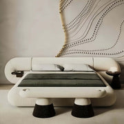 AAH Home - Bed Frame - Beige - Sherpa