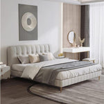 AAH Home - Bed Frame - Beige - Sherpa