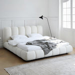 AAH Home - Bed Frame - Cream - Sherpa