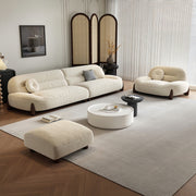 AAH Home - Sofa Set - Off-White - Solid Wood