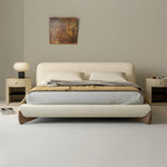 AAH Home - Bed Frame - Cream - Sherpa
