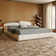 AAH Home - Bed Frame - Cream - Sherpa