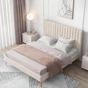 AAH Home - Bed Frame - Off-White - Sherpa