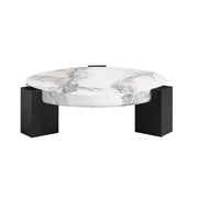 AAH Home - Coffee Table - White - Marble