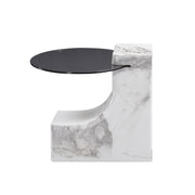 AAH Home - Coffee Table - White - Marble