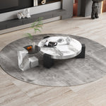 AAH Home - Coffee Table - White - Marble