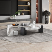AAH Home - Coffee Table - White - Marble