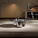 AAH Home - Coffee Table - White - Marble