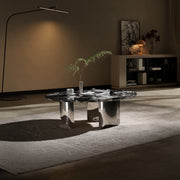 AAH Home - Coffee Table - White - Marble