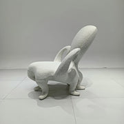 AAH Home - Lounge Chair - Off-White - Sherpa