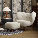 AAH Home - Lounge Chair - Beige - Sherpa