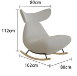 AAH Home - Lounge Chair - Cream - Sherpa