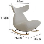 AAH Home - Lounge Chair - Cream - Sherpa